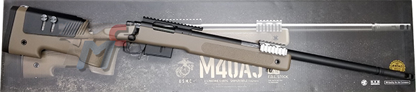 Tokyo Marui M40A5 (Bolt Action Air Rifle) (FDE) (Pre-Order) - Click Image to Close